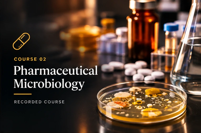 Pharmaceutical Microbiology course cover